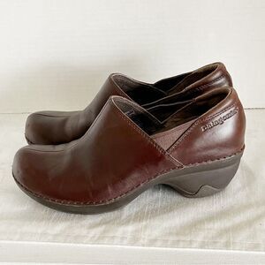 Patagonia Better Clogs Brown Leather Womens Sz 6